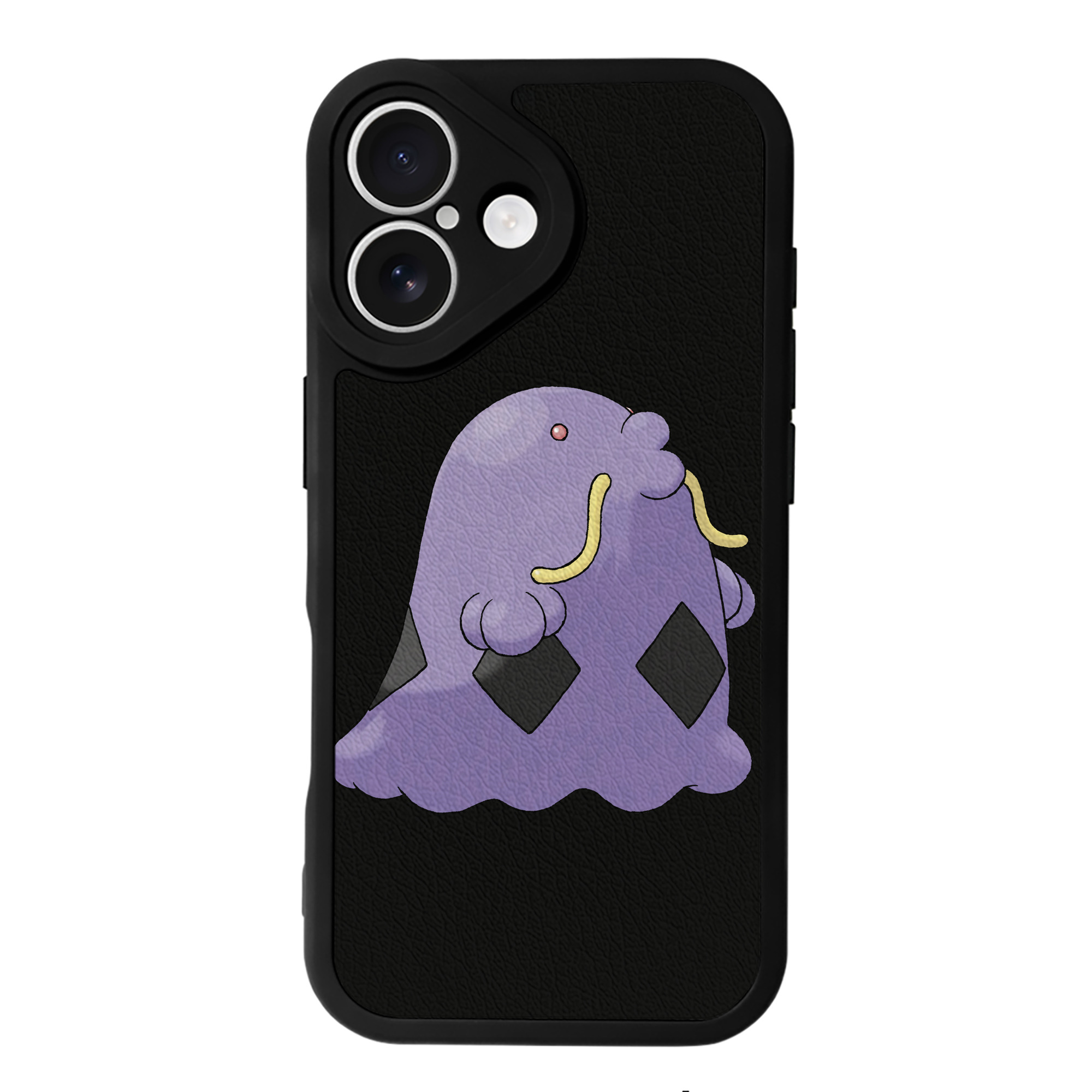 （画像用） ポケットモンスター Pokémon 【iPhone 16シリーズ対応】シリコンスマホケース（レザー調） 材質：シリコン